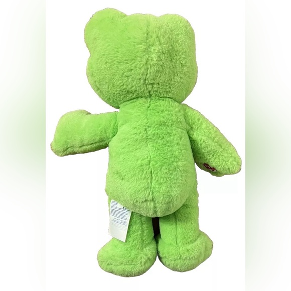 Green Frog Plush Build A Bear Workshop 16" Khaki Cargo Shorts T Shirt Preppy - Picture 7 of 13